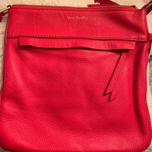 Red Leather Vera Bradley purse